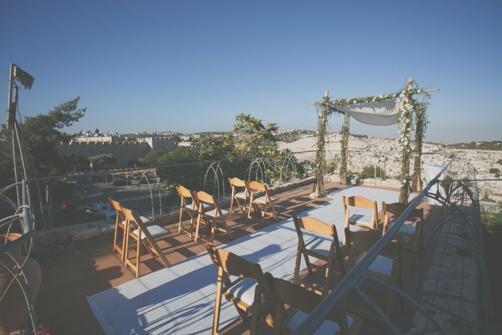 Jerusalem Rooftop Wedding