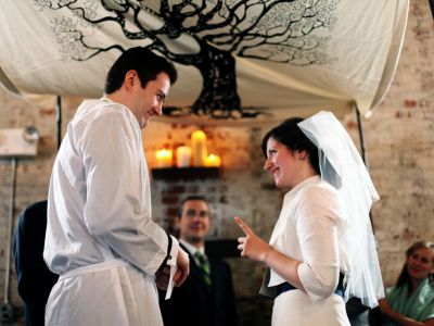 Jewish Wedding At The Green Building Brooklyn New York 28