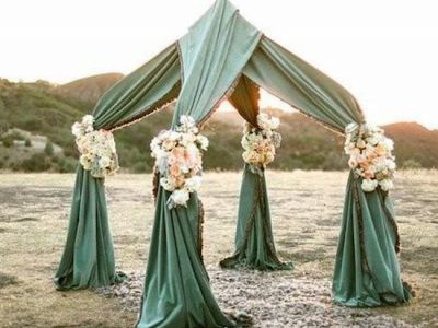 Unusual Outdoor Chuppah1