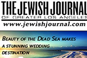 Beauty of the Dead Sea makes a stunning wedding