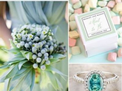 Trending Mint And Blue Wedding Color Ideas For Spring Summer Wedding 2016