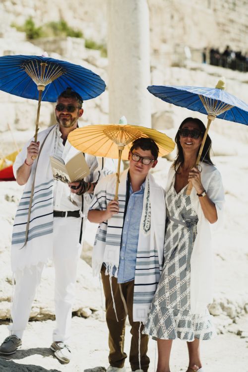 Leanne, UK | Mother of the Bar Mitzvah boy Jacob